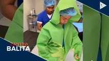 Makulay na PPEs na gawa ng isang nurse, viral sa social media