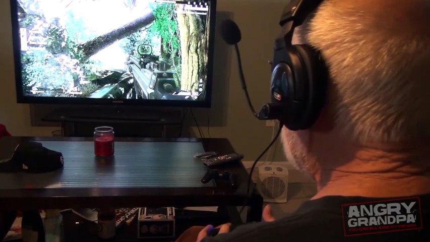 Angry Grandpa Plays Call of Duty: Ghosts