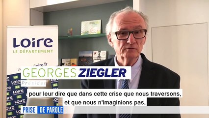 Prise de parole du 25 mars - Intervention de Georges Ziegler, Président du Département de la Loire