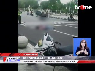 Viral Pemotor Ambruk dan Meninggal di Titik Nol Yogya