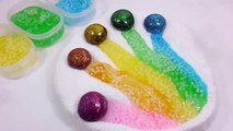 Kids Play Glue Slime Balloons Foam Clay Colors Finger Learn Colors And Surprise Egg Fun Toys Kids
