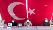 HDP önündeki ailelerin evlat nöbeti 211'inci gününde