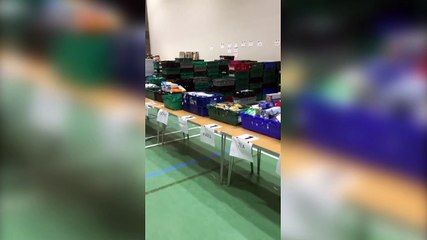 Salt Ayre Leisure Centre food parcels