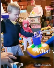 Funny Baby And Siblings Trouble Maker