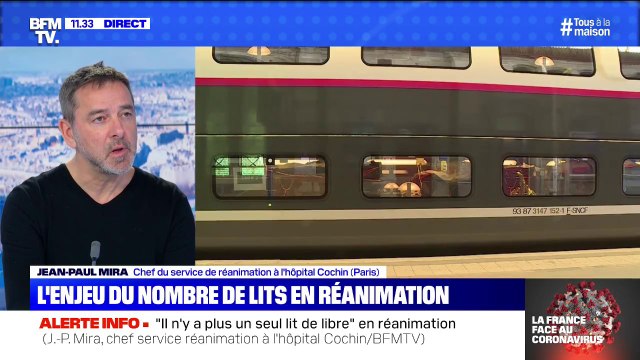 Le chef du service de réanimation à l'hôpital Cachin explique comment sont sélectionnés les patients transférés