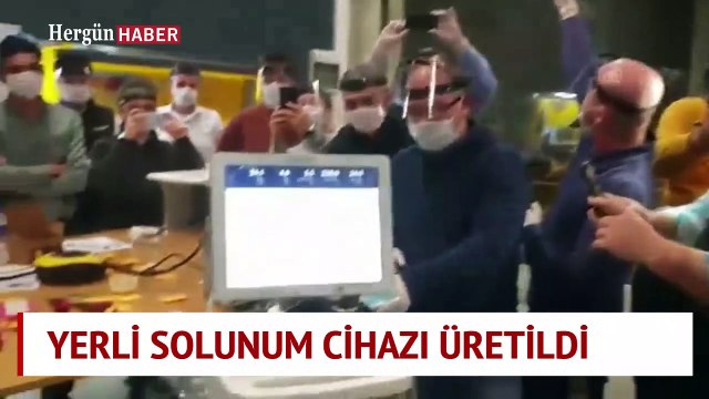 Yerli solunum cihazı üretildi!