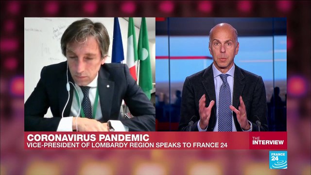 Coronavirus pandemic: The growth of the virus is slowing down , Vice president of Lombardy tells FRANCE24