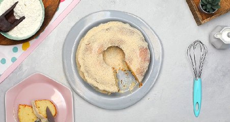 طريقة عمل كيكة الرمل الهشة