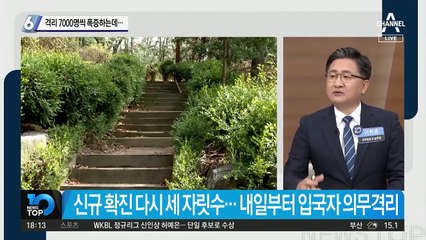 격리 7000명씩 폭증하는데…