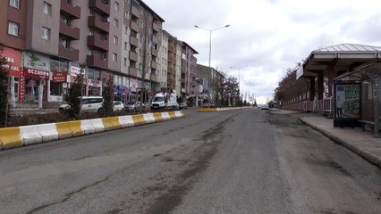 Doğu Anadolu'da vatandaşlar 'Evde kal' çağrısına uymaya devam ediyor - AĞRI