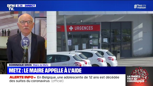 Coronavirus: C'est toute la France qui doit nous aider et pas seulement l'Allemagne, estime Dominique Gros, maire de Metz