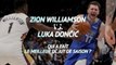NBA - Zion Williamson vs. Luka Dončić, qui a fait le meilleur début de saison ?