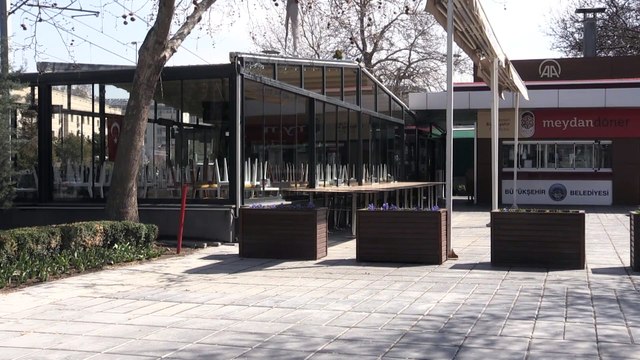 Meydanlarda 'koronavirüs sessizliği' - KAYSERİ