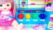 BABY DOLL ICE CREAM SHOP AND PLAY DOH ICE CREAM TOYS