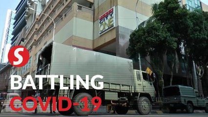 Menara City One lockdown