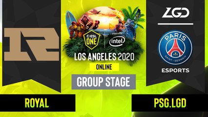 Dota2 - Royal Never Give Up vs. PSG.LGD - Game 2 - Group Stage - CN - ESL One Los Angeles