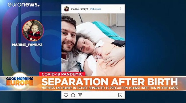 Coronavirus: Baby blues as some mothers in France separated from newborn amid COVID-19 fears