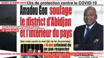 Le Titrologue du 31 mars 2020 : Kits de protection contre le COVID-19, Amadou Gon soulage le district d’Abidjan et l’intérieur du pays