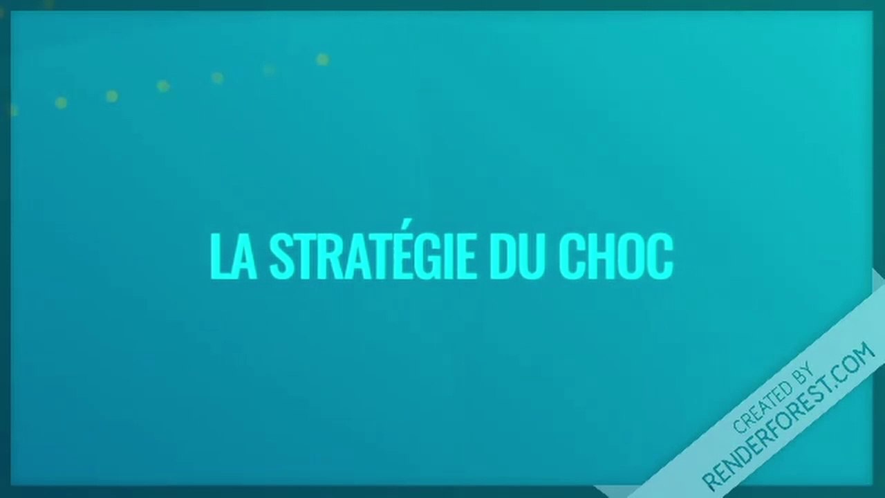 Le danger caché du coronavirus : la stratégie du choc