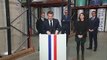 Coronavirus: le discours de Macron à l'usine de masques de Kolmi-Hopen