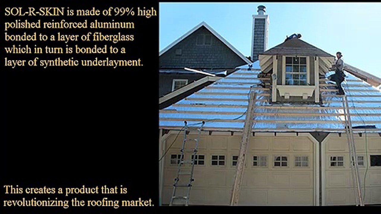 Sol-R-Skin Roof Underlayment True Green Roofing (775) 225-1590 Reno NV