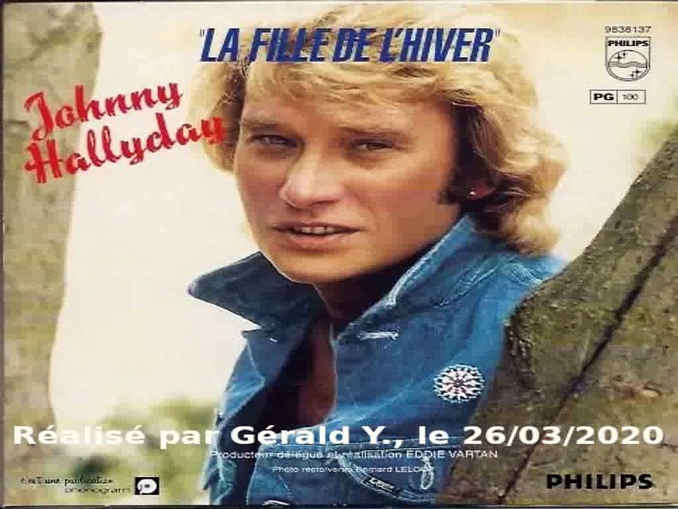 Johnny Hallyday_La fille de l'hiver (1980)karaoke