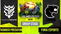 Dota2 - FURIA Esports vs.  Thunder Predator - Game 2 - Group Stage - SA - ESL One Los Angeles