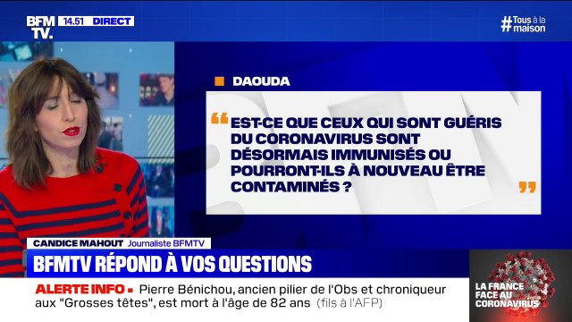 Ceux qui sont guéris du coronavirus sont-ils immunisés? BFMTV répond à vos questions