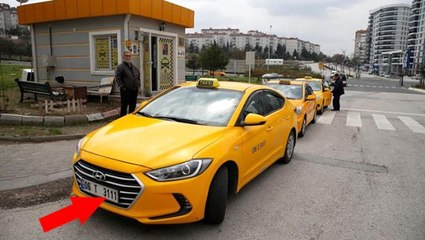 Başkentte iki taksi durağının plaka kısıtlamasında "tek-çift" şanssızlığı