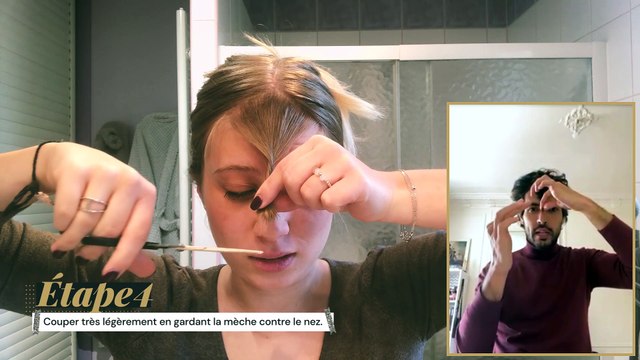 Tutoriel : comment couper sa frange chez soi