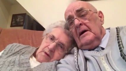 Derbyshire couple singing on their sofa goes viral