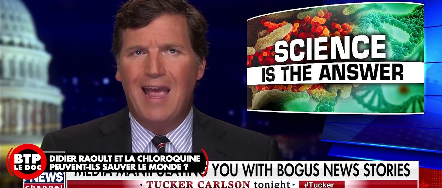 EXCLU - Coronavirus - Découvrez les 1ères images du doc inédit que diffusera ce soir C8  à 21h10 consacré au Professeur Didier Raoult