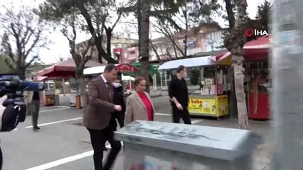 Uşak'ta caddeye çıkan vatandaşlara para cezası kesilecek