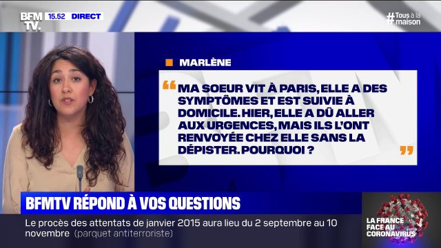 Les urgences ne m'ont pas dépisté malgré des symptômes, pourquoi ? BFMTV répond à vos questions