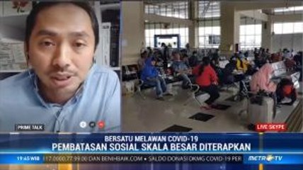 Pembatasan Sosial Berskala Besar Diterapkan (3)