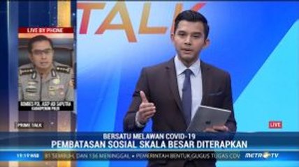 Pembatasan Sosial Berskala Besar Diterapkan (1)
