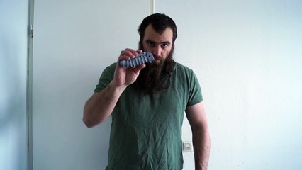 The Böker Magnum Blue Drop pocket knife