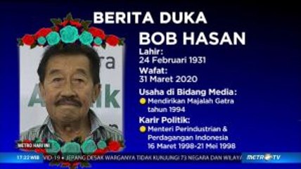 Bob Hasan Meninggal Dunia