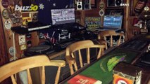 Pandemic Pub! U.K. Man Enjoys Live-Streaming Events from Garden Shed-Turned-Pub!