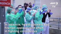 Coronavirus: Valencia hospital health workers hit hard by virus crisis