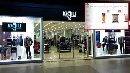 Kiğılı'nın internet sitesinden market ürünleri satması sosyal medyada alay konusu oldu