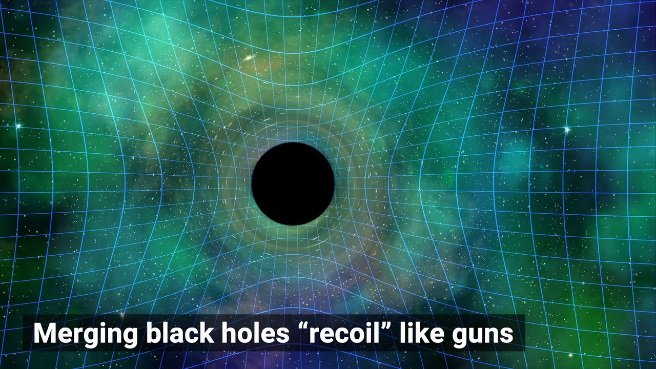 Merging Black Holes Gives Themselves Whiplash