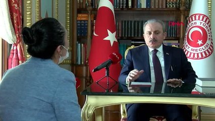 MECLİS BAŞKANI ŞENTOP DHA'NIN SORULARINI YANITLADI-1