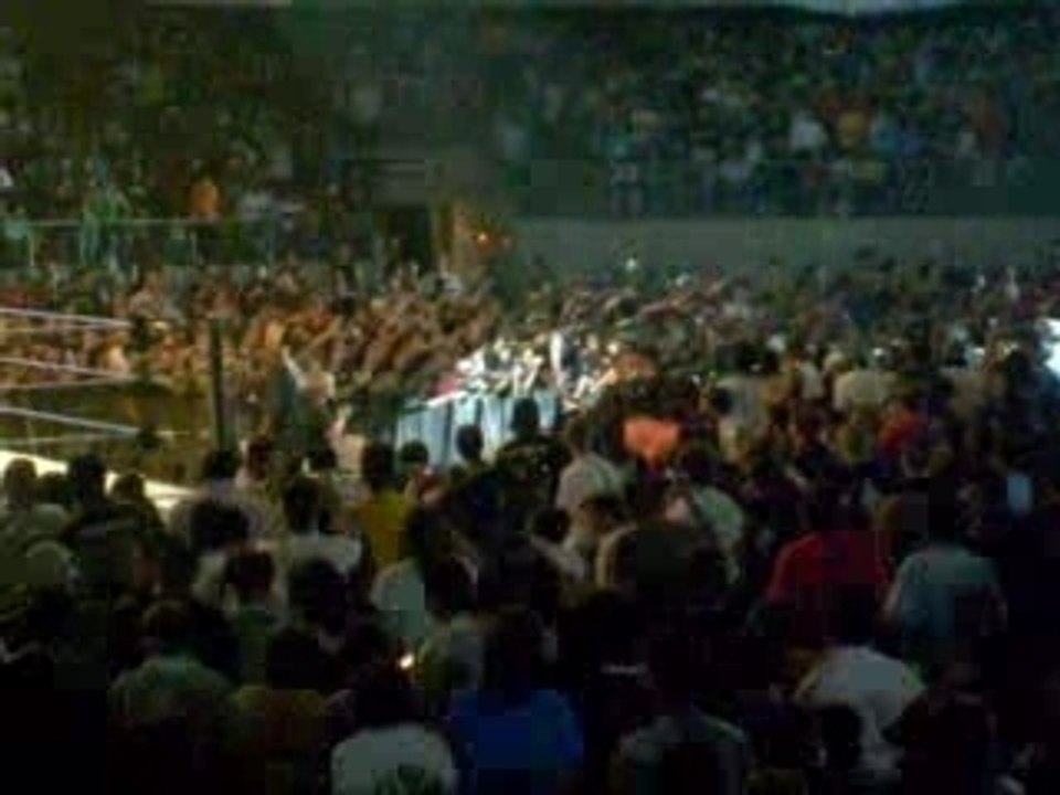 Smackdown/ecw en Chile Feb 13 Parte 21 The Road To WM Tour