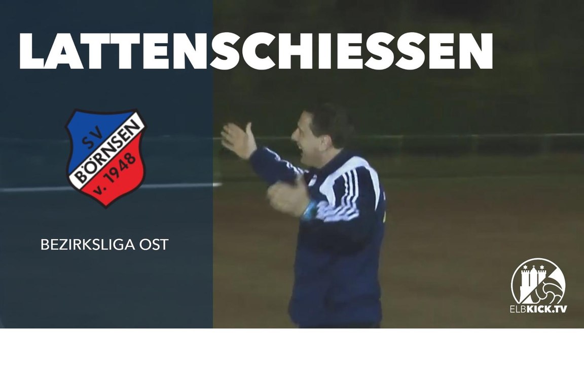 ELBKICK vor 5 Jahren: Der SV Börnsen beweist sich im Lattenschießen