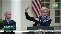 Trump admite gravedad del COVID-19 y prolonga distanciamiento social