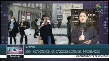 China identifica sólo 30 casos importados de COVID-19
