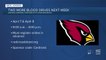 Arizona Cardinals hosting blood drives