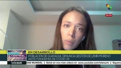Población de Guayaquil critica gestión de Lenín Moreno ante pandemia
