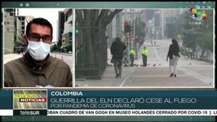 Colombia: declara ELN cese al fuego por pandemia del COVID-19